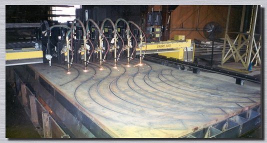 ESAB Burn Machine